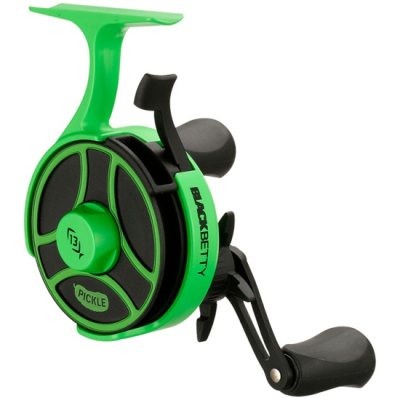 Катушка 13 Fishing Black Betty Freefall Ghost 2.5:1 Gear Ratio NEW Line Window- Left Hand (Green) (3007)