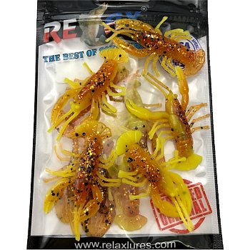 Силиконовые приманки RELAX Crawfish 2" (5,5 см)