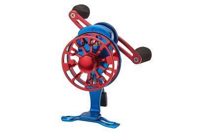 Катушка зимняя Higashi HM-55 -Blue/Red (9991)