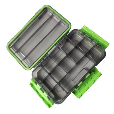Коробка рыболовная Taka-M (27,5х17,5х6см), Gray/Green -9608