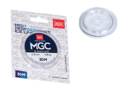 Леска моноф. зим. Lucky John MGC 30м -3,25кг/0,16мм (1739)