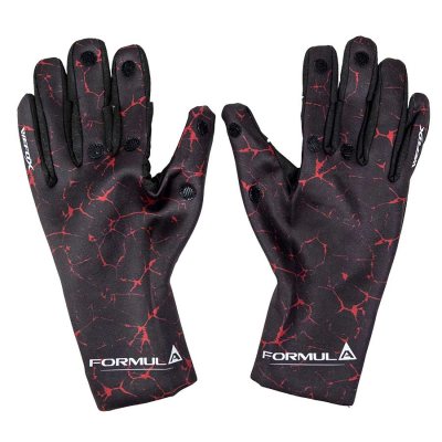 Перчатки Wefox WCX-4018 -XL, Black/Red (7456)