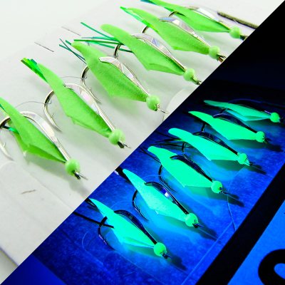 крючок с голограммой)(1,40м) (Сабики Hayabusa 14C1 №6-1,5-3 Holo(1,40м, отводной -2см) 6кр. (T00814C1)