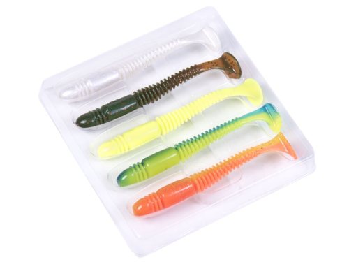 Виброхвосты LJ Pro Series Tioga 4,5" -MIX1 (5шт) -611