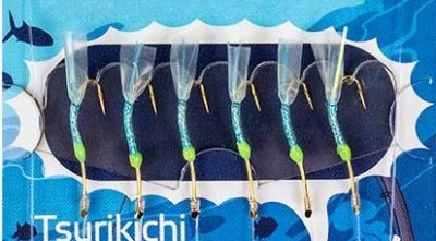 1.40см) (6кр) (Сабики RB 7505Long №6-0,23-0,29 Gold (1,40м; отводной -1,5см), 6кр